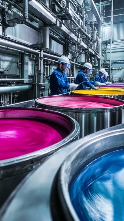 Paint mixing and manufacturing process